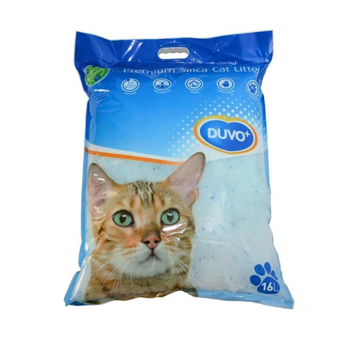 Duvo Silica Premium - Kattenbakvulling - 2 X 16L 2 Duvo Silica Premium - Kattenbakvulling - 2 X 16L - Afbeelding 2