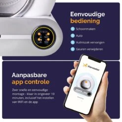 Viervoeter™ Kattenbak Zelfreinigend – Automatische Kattenbak – Zelfreinigende Kattenbak – Anti-geur – 53x58x55cm – Bedienen Via App – 65 Liter 10 Viervoeter™ Kattenbak Zelfreinigend – Automatische Kattenbak – Zelfreinigende Kattenbak – Anti-geur – 53x58x55cm – Bedienen Via App – 65 Liter -Huisdierbenodigdheden Serie 1200x1200 613