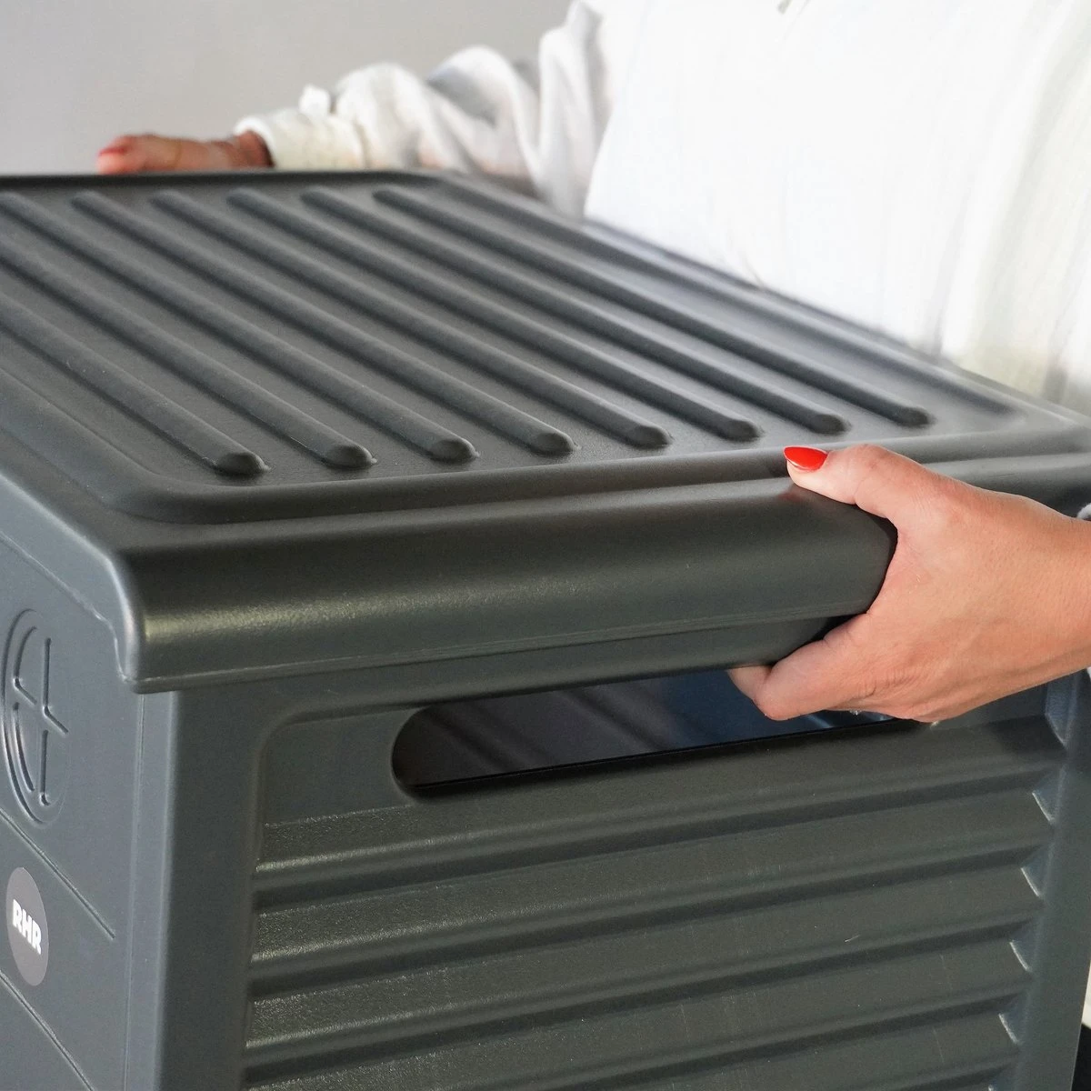 RHRQuality Kattenhuis Voor Binnen En Buiten Kattenhok Villa De Luxe Grijs 2 RHRQuality Kattenhuis Voor Binnen En Buiten Kattenhok Villa De Luxe Grijs - Afbeelding 2