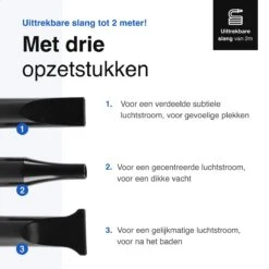 Vivid Green Waterblazer Met 3 Opzetstukken - Hondenfohn - Voor Honden - Met Geluiddemper - 2800W 15 Vivid Green Waterblazer Met 3 Opzetstukken - Hondenfohn - Voor Honden - Met Geluiddemper - 2800W -Huisdierbenodigdheden Serie 1200x1200 84