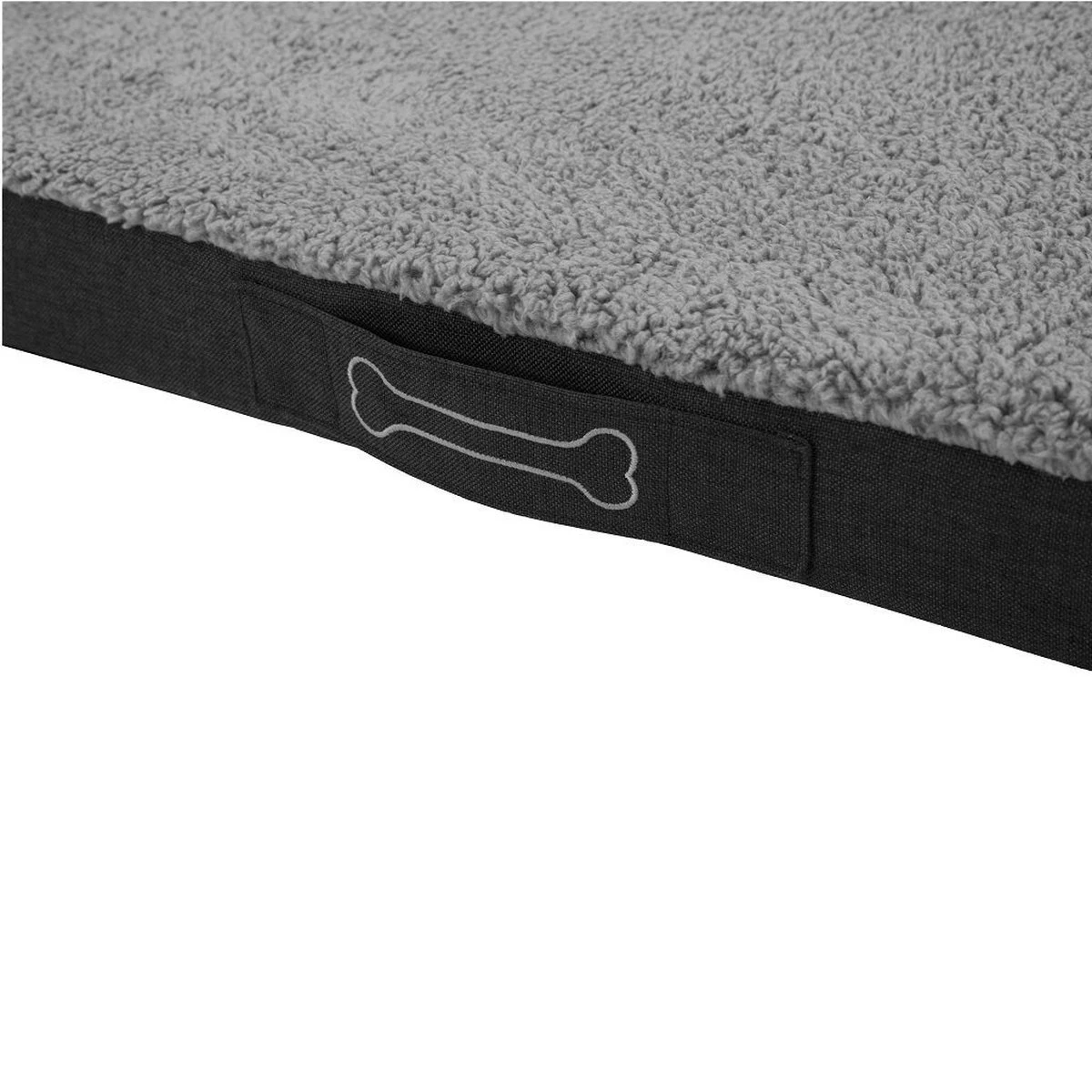 Sun Garden Pallina Orthopedisch Hondenkussen 120x80x27cm Antraciet/Grijs 2 Sun Garden Pallina Orthopedisch Hondenkussen 120x80x27cm Antraciet/Grijs - Afbeelding 2