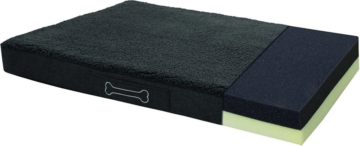 Sun Garden Buddy Orthopedisch Hondenkussen 120x72x10cm Antraciet 7 Sun Garden Buddy Orthopedisch Hondenkussen 120x72x10cm Antraciet - Afbeelding 7