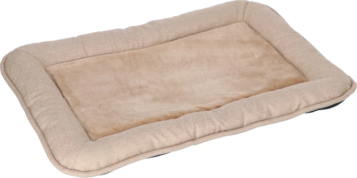 Adori Benchmat Dublin Bruin - Hondenbenchkussen - 91x56 Cm 2 Adori Benchmat Dublin Bruin - Hondenbenchkussen - 91x56 Cm - Afbeelding 2