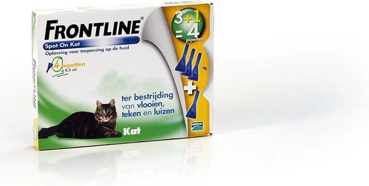Frontline Spot-On Anti Vlooienmiddel Kat - 6 Pipetten 8 Frontline Spot-On Anti Vlooienmiddel Kat - 6 Pipetten - Afbeelding 8