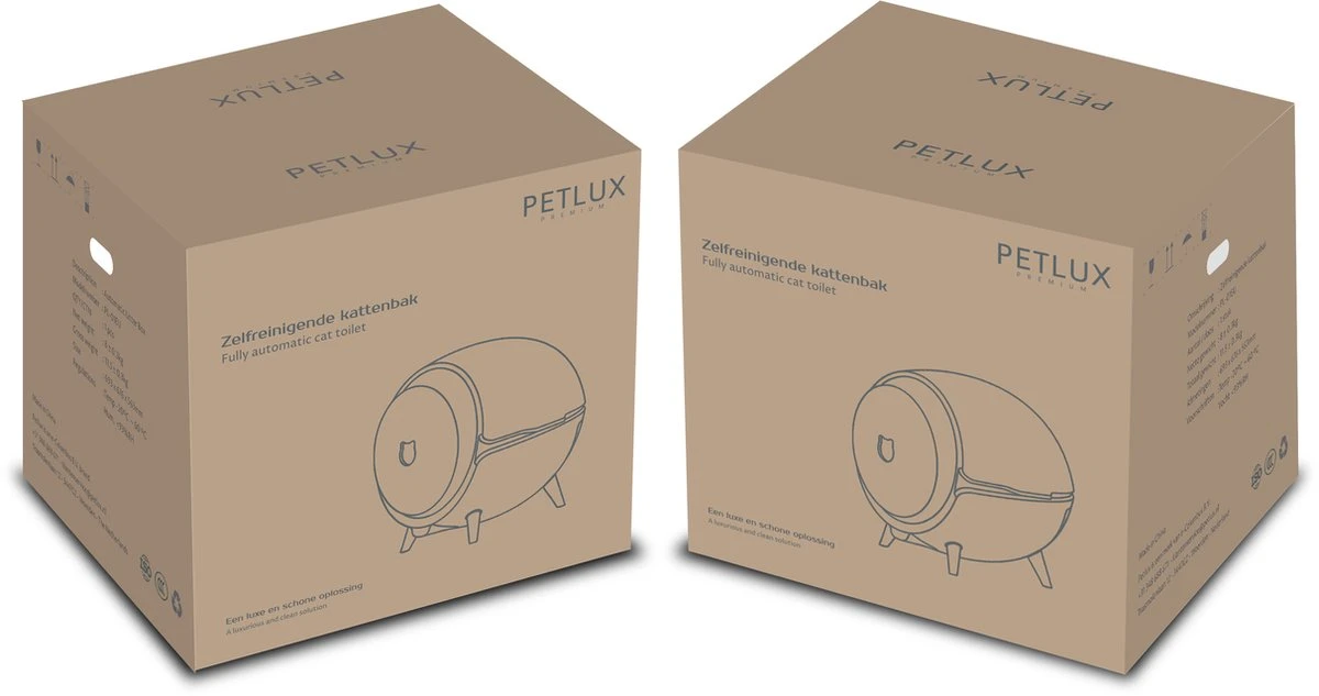 Merkloos Premium Kattenbak - Automatische - Zelfreinigende - Elektrische Kattenbak - Design Kattenbak 9 Merkloos Premium Kattenbak - Automatische - Zelfreinigende - Elektrische Kattenbak - Design Kattenbak - Afbeelding 9