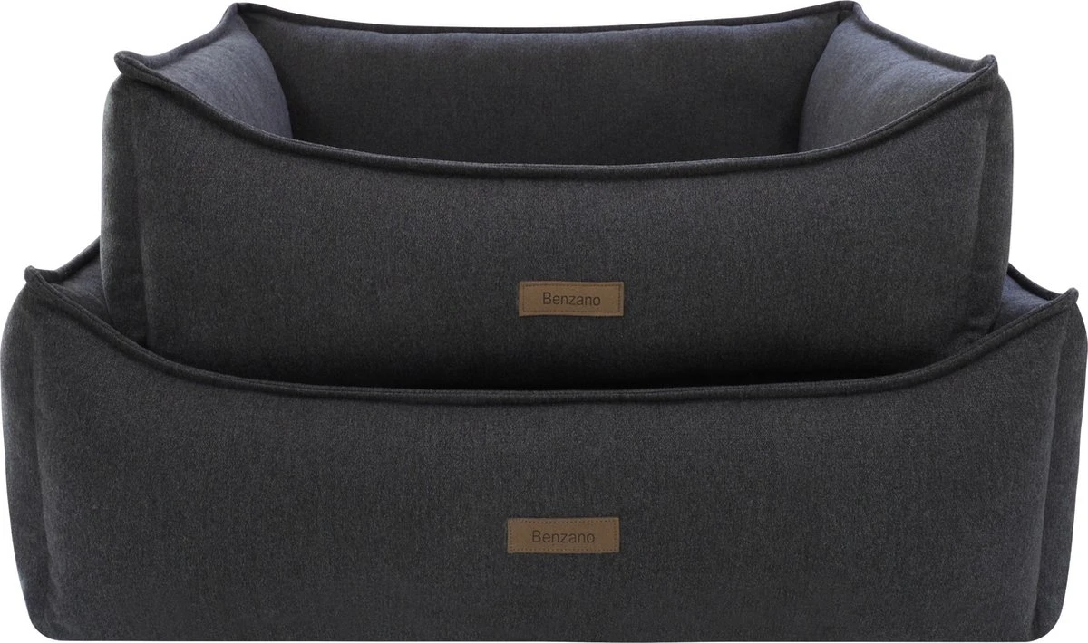 Benzano - Orthopedische Hondenmand - Wasmachine Wasbaar - Memory Foam - Donkergrijs - 100 CM 4 Benzano - Orthopedische Hondenmand - Wasmachine Wasbaar - Memory Foam - Donkergrijs - 100 CM - Afbeelding 4