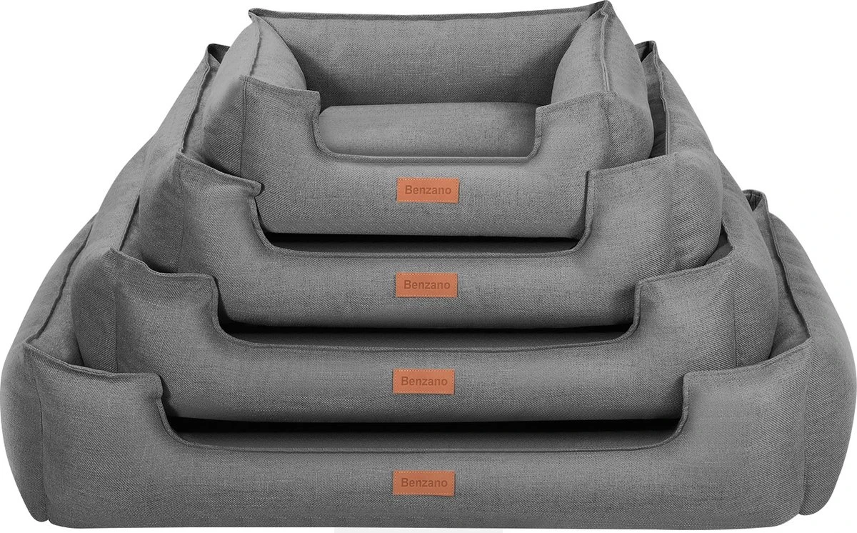 Benzano - Hondenmand - Donkergrijs - Wasbaar - 80 Cm 5 Benzano - Hondenmand - Donkergrijs - Wasbaar - 80 Cm - Afbeelding 5