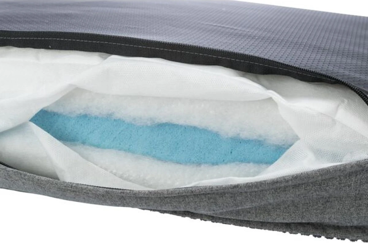 Trixie Hondenmand Vital Eliano Grijs - 90X60 CM 6 Trixie Hondenmand Vital Eliano Grijs - 90X60 CM - Afbeelding 6