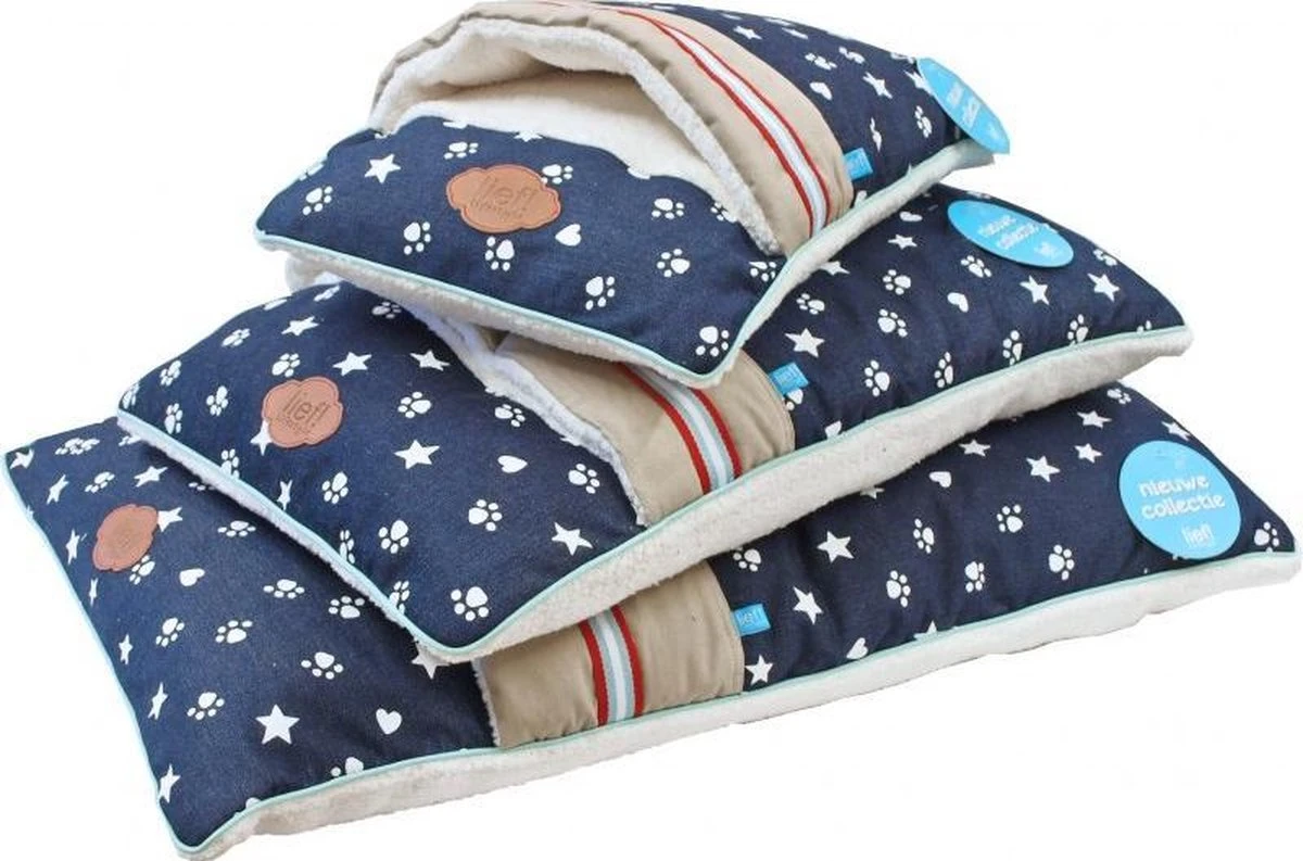 Lief! Kussen Met Slaapzak Unisex - Maat: 67 Cm (L) X 42 Cm (B) 4 Lief! Kussen Met Slaapzak Unisex - Maat: 67 Cm (L) X 42 Cm (B) - Afbeelding 4
