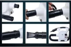 Hondenfohn - Waterblazer Met Draaiknop - 2400W Vermogen Met Warme En Koude Stand - Wit 22 Hondenfohn - Waterblazer Met Draaiknop - 2400W Vermogen Met Warme En Koude Stand - Wit -Huisdierbenodigdheden Serie 1200x793 5