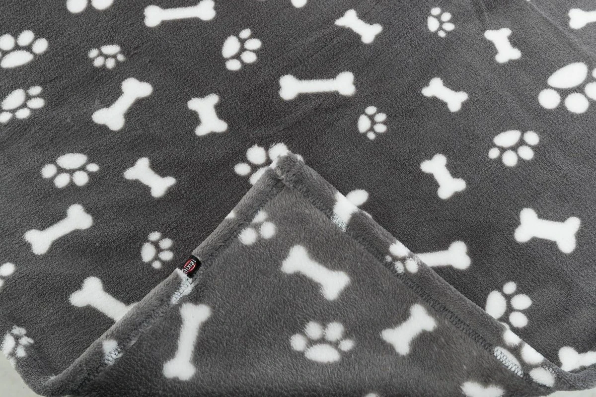 Trixie Hondendeken Kenny 75 X 50 Cm Fleece Grijs 4 Trixie Hondendeken Kenny 75 X 50 Cm Fleece Grijs - Afbeelding 4