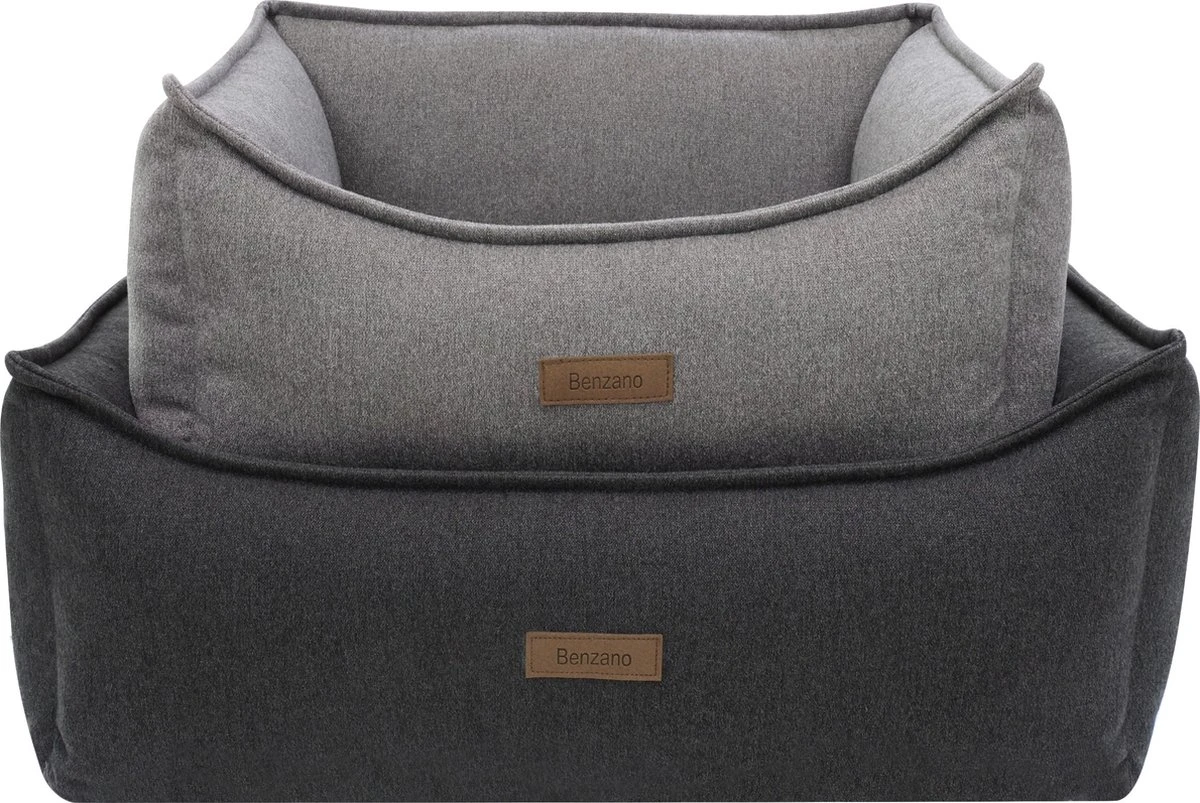 Benzano - Orthopedische Hondenmand - Wasmachine Wasbaar - Memory Foam - Donkergrijs - 100 CM 8 Benzano - Orthopedische Hondenmand - Wasmachine Wasbaar - Memory Foam - Donkergrijs - 100 CM - Afbeelding 8