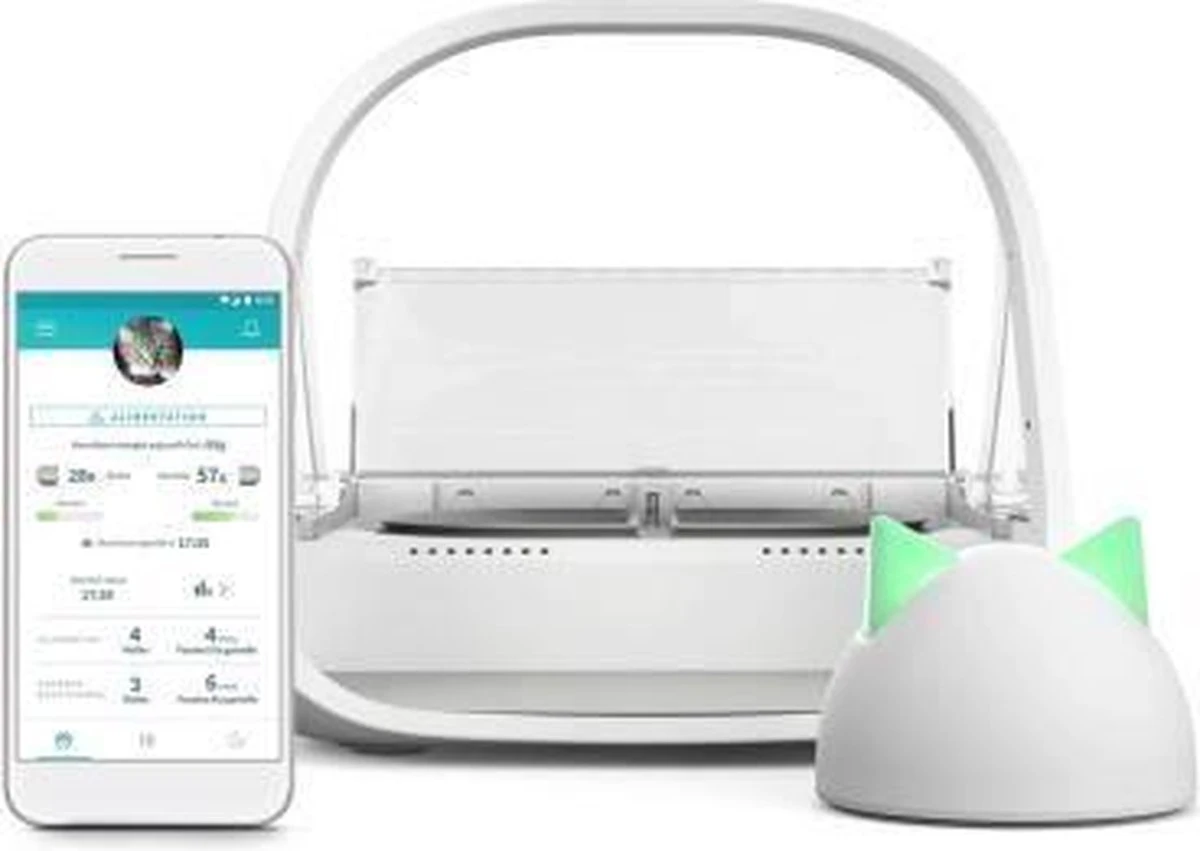 Surefeed Microchip Voerbak Connect Wit - - 21.5x22.7x31 (hxbxd) Cm 11 Surefeed Microchip Voerbak Connect Wit - - 21.5x22.7x31 (hxbxd) Cm - Afbeelding 11