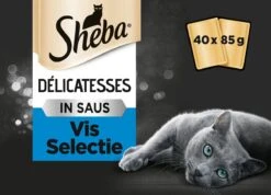 Sheba Delicatesse Katten Natvoer - Vis - 40 X 85 Gr -Huisdierbenodigdheden Serie 1200x863 2