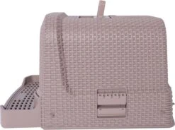 Adori Kattentoiltet Rattan Taupe - Kattenbakken - 69x42x41 Cm -Huisdierbenodigdheden Serie 1200x896 1