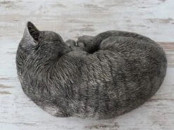 Kattenurn Asbeeld Kat Slapend Antiek Brons 26 Cm Urn Kat -Huisdierbenodigdheden Serie 1200x900 24