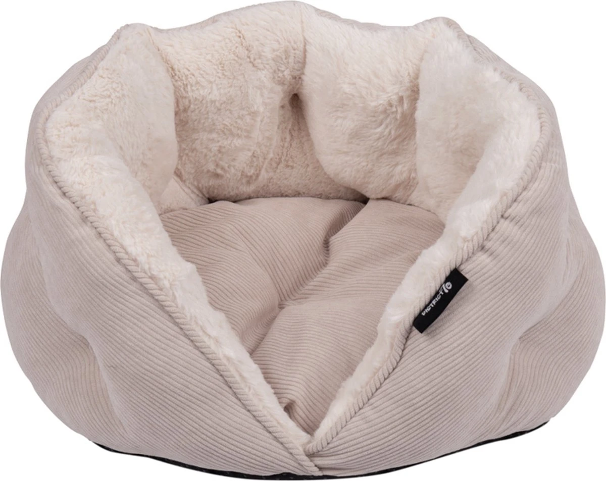 District 70 TUCK - Luxe & Comfortabele Mand Kleine Honden - Terra, Donkergrijs & Zand - 50x50x30 Cm - Zand 1 District 70 TUCK - Luxe & Comfortabele Mand Kleine Honden - Terra, Donkergrijs & Zand - 50x50x30 Cm - Zand