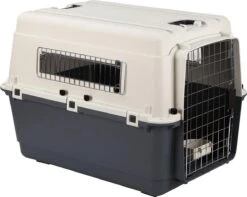 Flamingo - Hondentransportbox Nomad - L - Grijs - 57 X 80 X 60 Cm 10 Flamingo - Hondentransportbox Nomad - L - Grijs - 57 X 80 X 60 Cm -Huisdierbenodigdheden Serie 1200x958