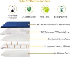 Warmtemat Voor Huisdieren 12V 65x40cm 16 Warmtemat Voor Huisdieren 12V 65x40cm -Huisdierbenodigdheden Serie 1200x977
