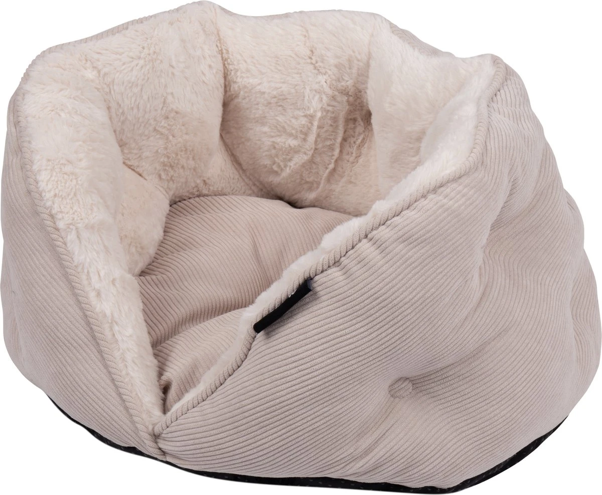District 70 TUCK - Luxe & Comfortabele Mand Kleine Honden - Terra, Donkergrijs & Zand - 50x50x30 Cm - Zand 8 District 70 TUCK - Luxe & Comfortabele Mand Kleine Honden - Terra, Donkergrijs & Zand - 50x50x30 Cm - Zand - Afbeelding 8