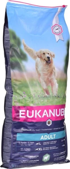 Eukanuba Dog Adult Large Breed Lam/Rice - 12 KG 14 Eukanuba Dog Adult Large Breed Lam/Rice - 12 KG -Huisdierbenodigdheden Serie 501x1200