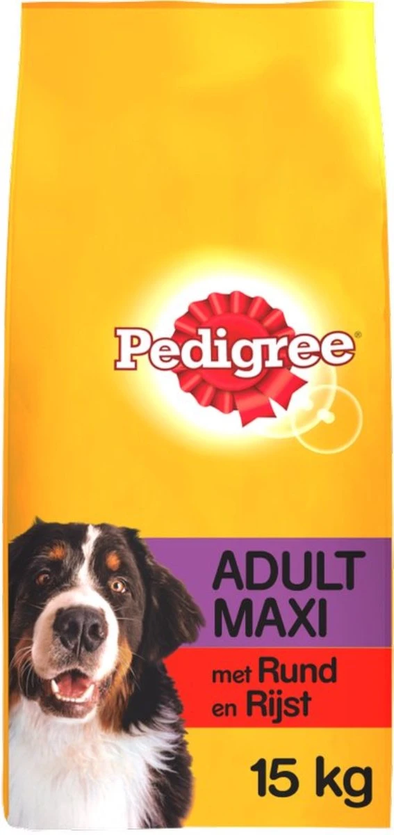 Pedigree Maxi Adult Honden Droogvoer - Rund - 15 Kg 1 Pedigree Maxi Adult Honden Droogvoer - Rund - 15 Kg