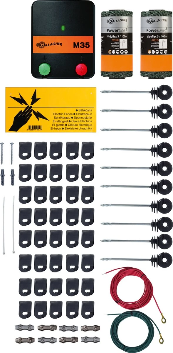 Katten Schrikdraad Set Voor Op De Schutting 1 Katten Schrikdraad Set Voor Op De Schutting