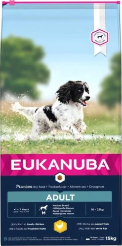 Eukanuba Dog Adult Medium Breed - Kip - Hondenvoer - 15 Kg 8 Eukanuba Dog Adult Medium Breed - Kip - Hondenvoer - 15 Kg -Huisdierbenodigdheden Serie 597x1200