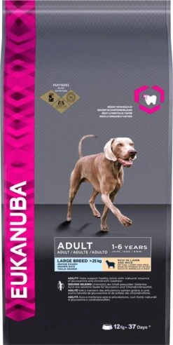 Eukanuba Dog Adult Large Breed Lam/Rice - 12 KG 11 Eukanuba Dog Adult Large Breed Lam/Rice - 12 KG -Huisdierbenodigdheden Serie 602x1200