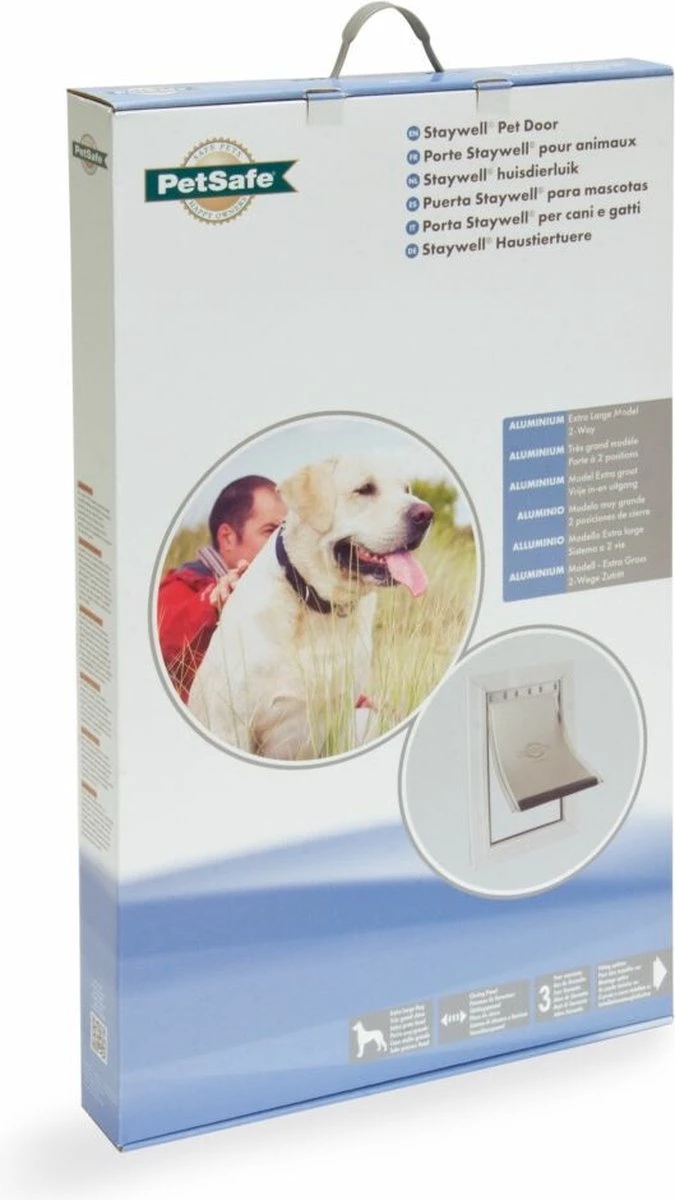 Petsafe 660 Hondenluik - Tot 100 Kg - Aluminium 1 Petsafe 660 Hondenluik - Tot 100 Kg - Aluminium