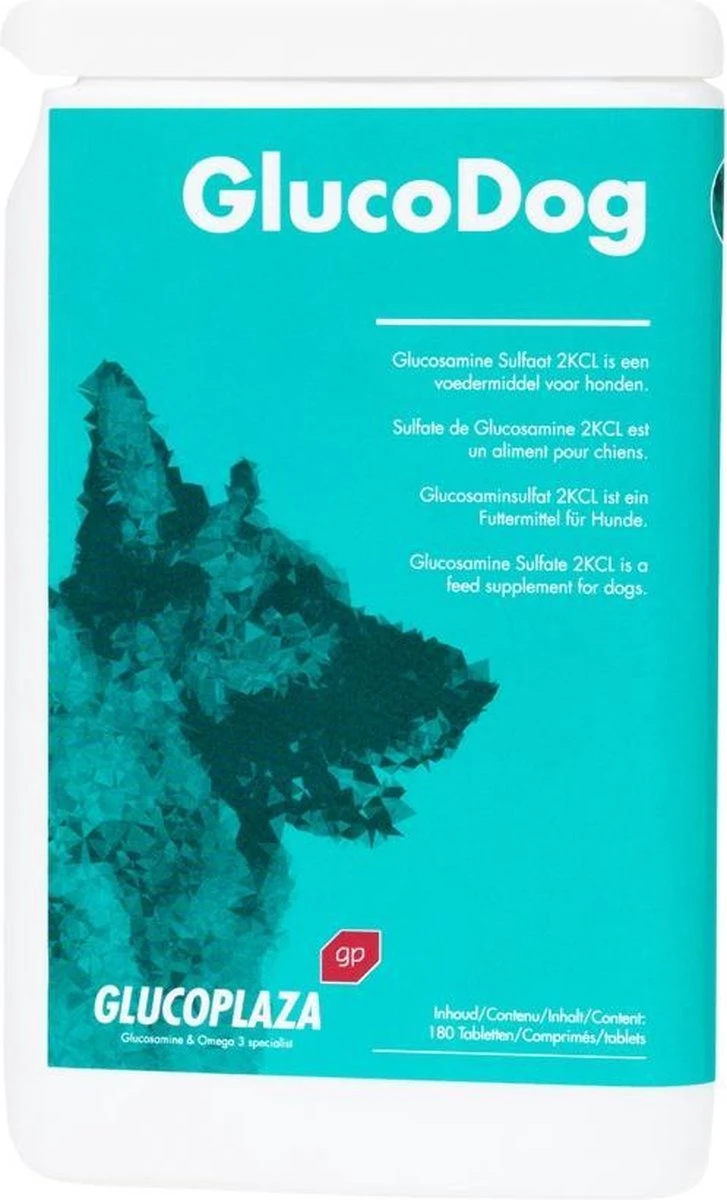 GlucoDog™ - Glucosamine Tabletten Voor Honden 1 GlucoDog™ - Glucosamine Tabletten Voor Honden