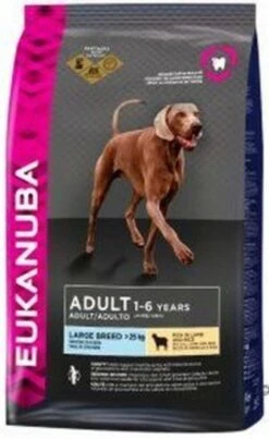 Eukanuba Dog Adult Large Breed Lam/Rice - 12 KG 12 Eukanuba Dog Adult Large Breed Lam/Rice - 12 KG -Huisdierbenodigdheden Serie 736x1200