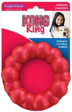 Kong Ring Rood 11x11x3 Cm - Medium/Large 7 Kong Ring Rood 11x11x3 Cm - Medium/Large -Huisdierbenodigdheden Serie 772x1200