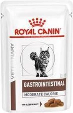 Royal Canin Gastro Intestinal Moderate Calorie Kat 12x85 Gr. 25 Royal Canin Gastro Intestinal Moderate Calorie Kat 12x85 Gr. -Huisdierbenodigdheden Serie 777x1200 1