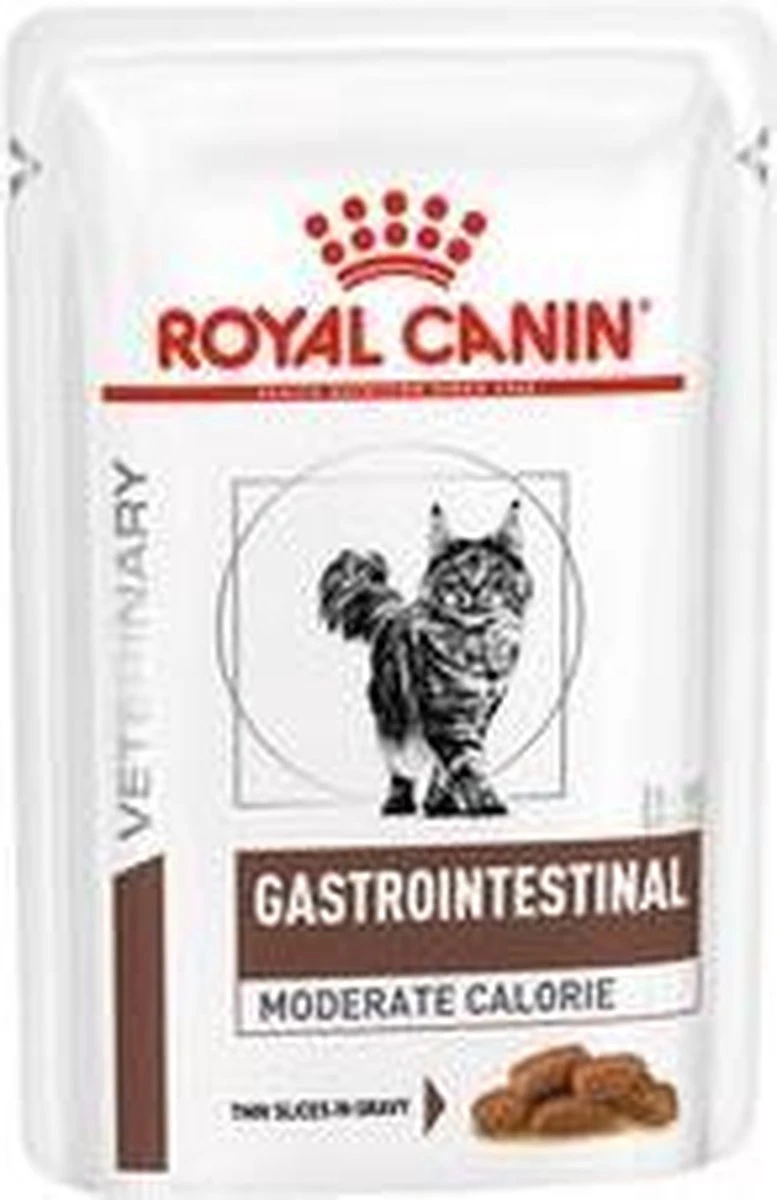 Royal Canin Gastro Intestinal Moderate Calorie Kat 12x85 Gr. 12 Royal Canin Gastro Intestinal Moderate Calorie Kat 12x85 Gr. - Afbeelding 12