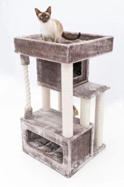 Petrebels Lodge 107 Krabpaal - Cappuccino - Design - Zeer Stabiel -Huisdierbenodigdheden Serie 800x1200 9