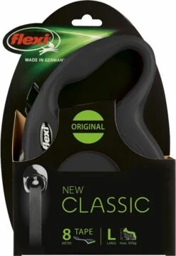 Flexi Rollijn New Classic Tape Large 8 M - Hondenriem - Zwart Tot 50kg 17 Flexi Rollijn New Classic Tape Large 8 M - Hondenriem - Zwart Tot 50kg -Huisdierbenodigdheden Serie 825x1200