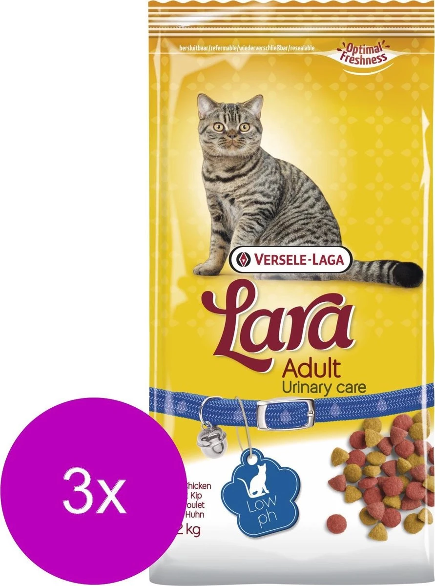 Lara Adult Urinary Care Kip - Kattenvoer - 3 X 2 Kg 3 Lara Adult Urinary Care Kip - Kattenvoer - 3 X 2 Kg - Afbeelding 3