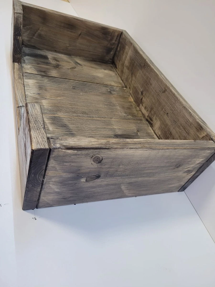 Hondenmand- Steigerhout 2 Hondenmand- Steigerhout - Afbeelding 2