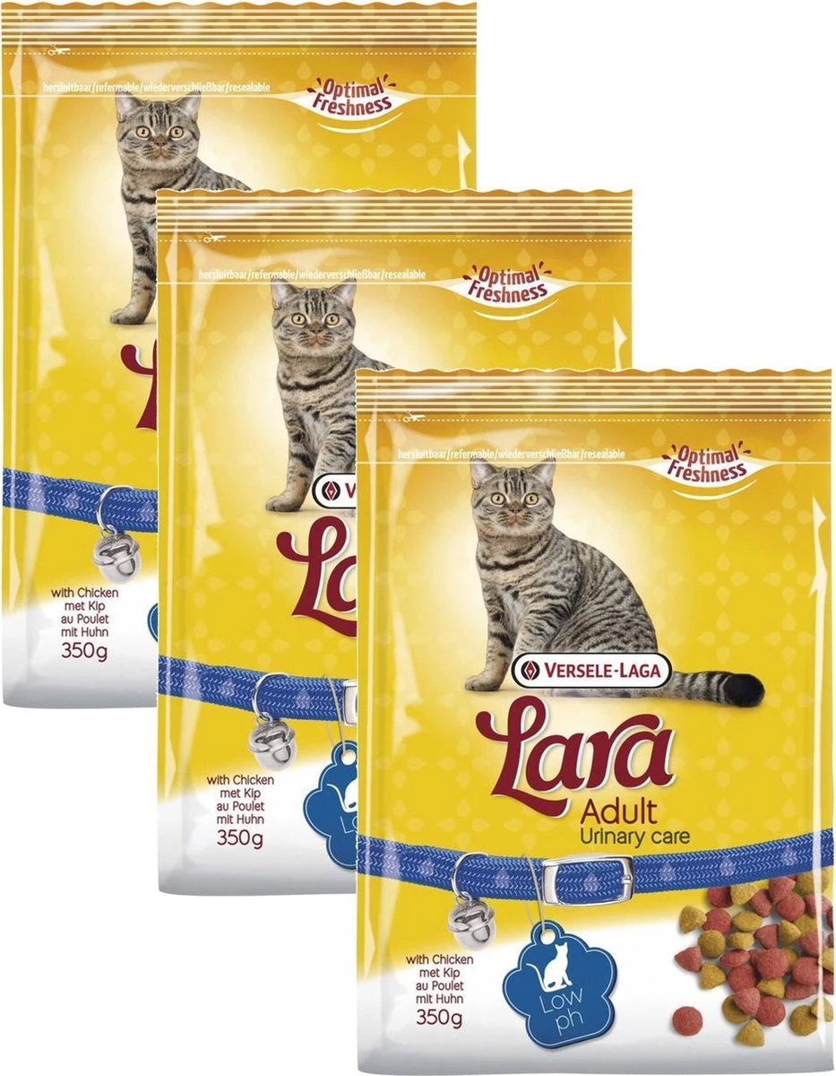 Lara Adult Urinary Care Kip - Kattenvoer - 3 X 2 Kg 2 Lara Adult Urinary Care Kip - Kattenvoer - 3 X 2 Kg - Afbeelding 2