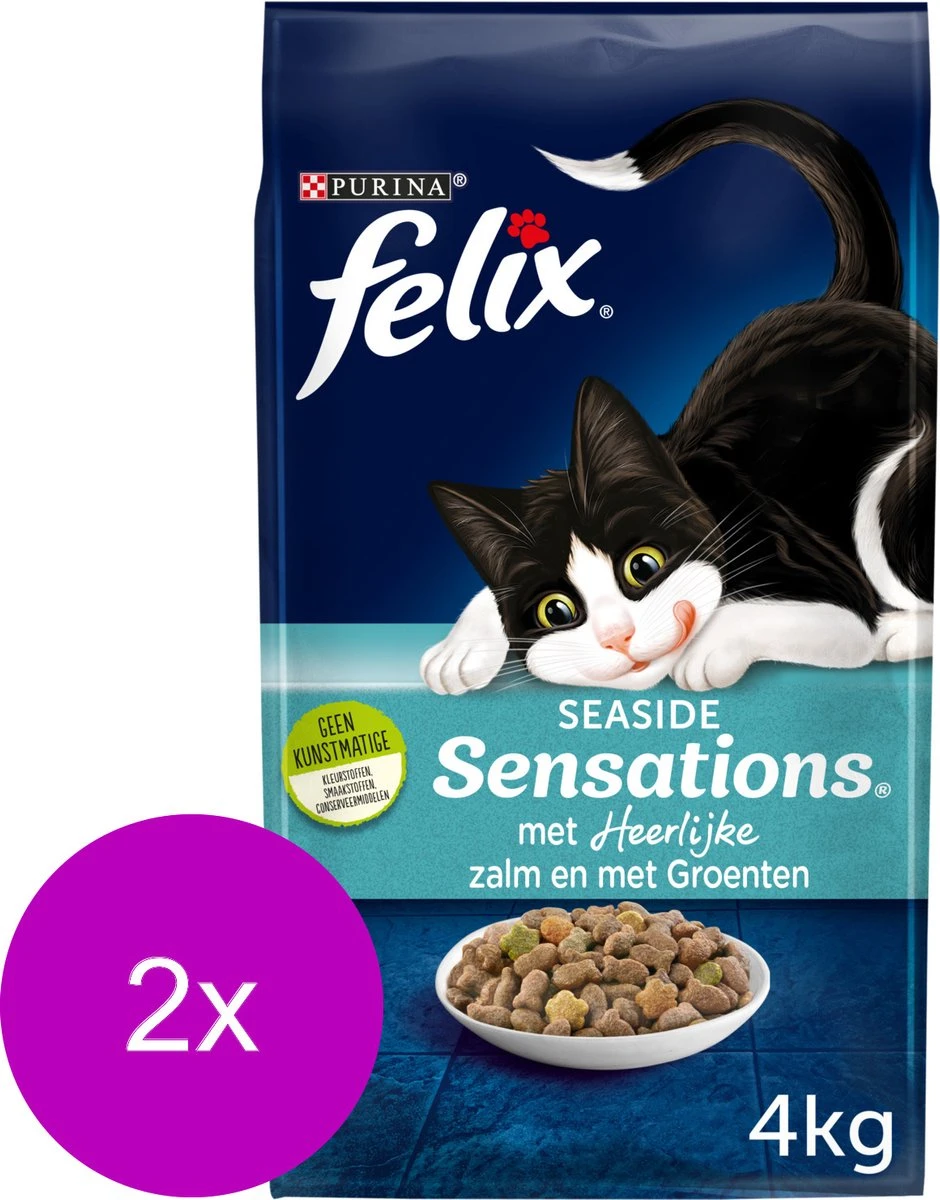 Felix Vis Sensations - Kattenvoer - 2 X 4 Kg 4 Felix Vis Sensations - Kattenvoer - 2 X 4 Kg - Afbeelding 4