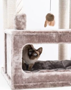 Petrebels Lodge 107 Krabpaal - Cappuccino - Design - Zeer Stabiel -Huisdierbenodigdheden Serie 943x1200