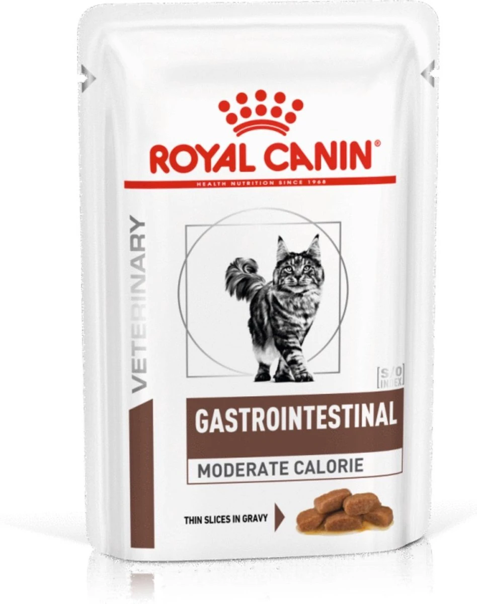 Royal Canin Gastro Intestinal Moderate Calorie Kat 12x85 Gr. 8 Royal Canin Gastro Intestinal Moderate Calorie Kat 12x85 Gr. - Afbeelding 8
