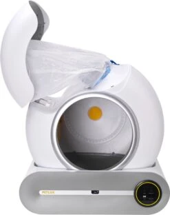 Merkloos Petlux® Zelfreinigende Automatische Kattenbak Met App En LED-Touch -Huisdierbenodigdheden Serie 950x1200