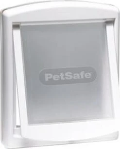 Petsafe 757 Hondenluik - Medium - Zilver/Tranparant -Huisdierbenodigdheden Serie 971x1200