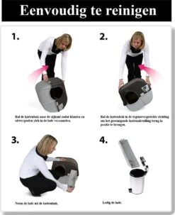 Omega Paw Zelfreinigende Kattenbak L - Zwart -Huisdierbenodigdheden Serie 978x1200 1